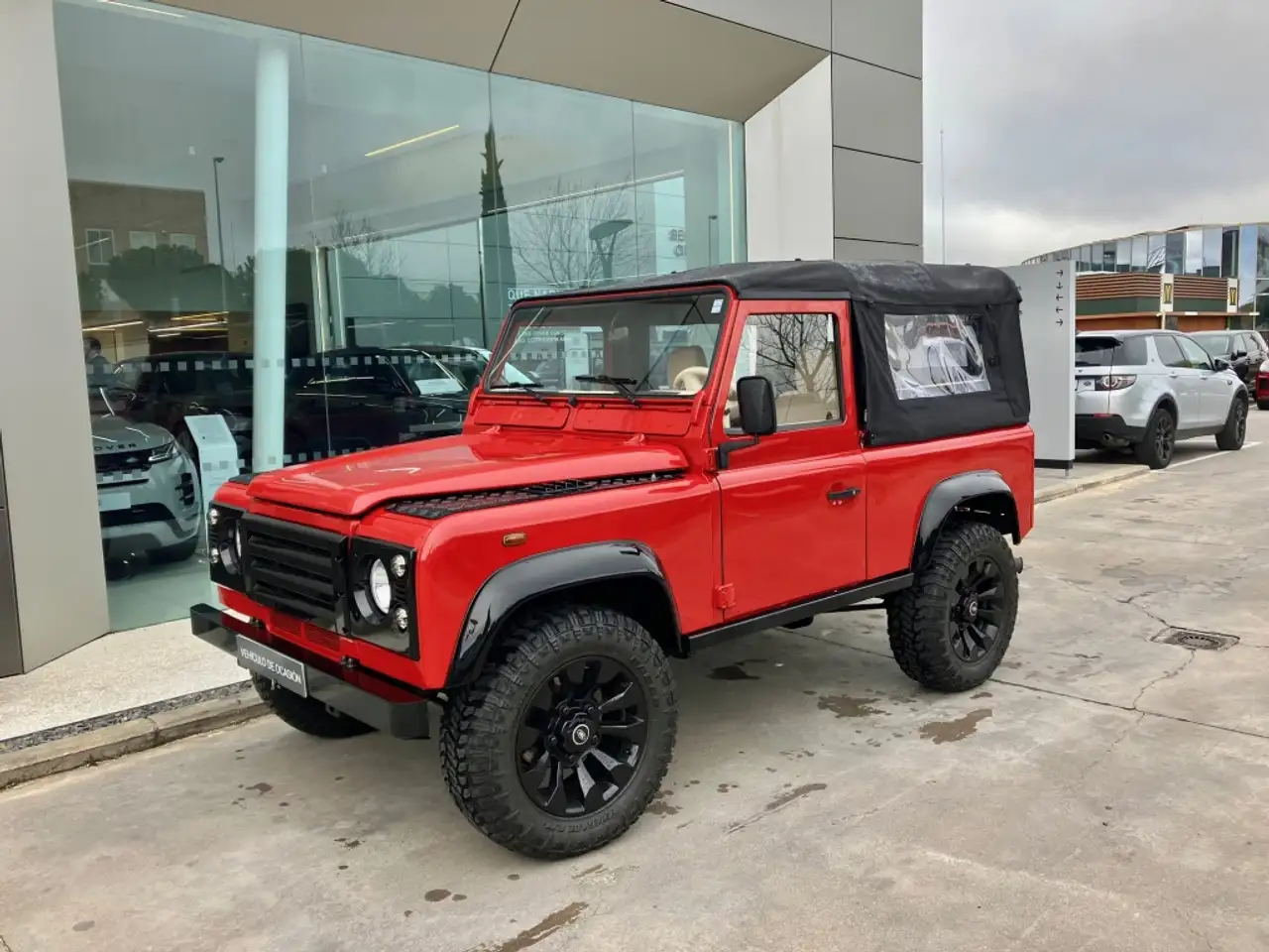Land Rover Defender 90TDI Techo Lona, foto 2