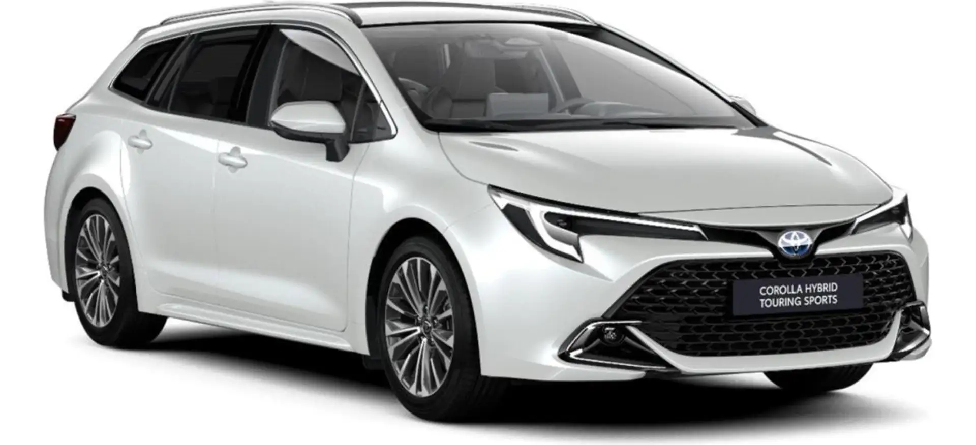 Toyota Corolla Hybrid TS 2,0 l, 196 PS CVT. 4x2, Hybrid TS TEAMPL Weiß - 1