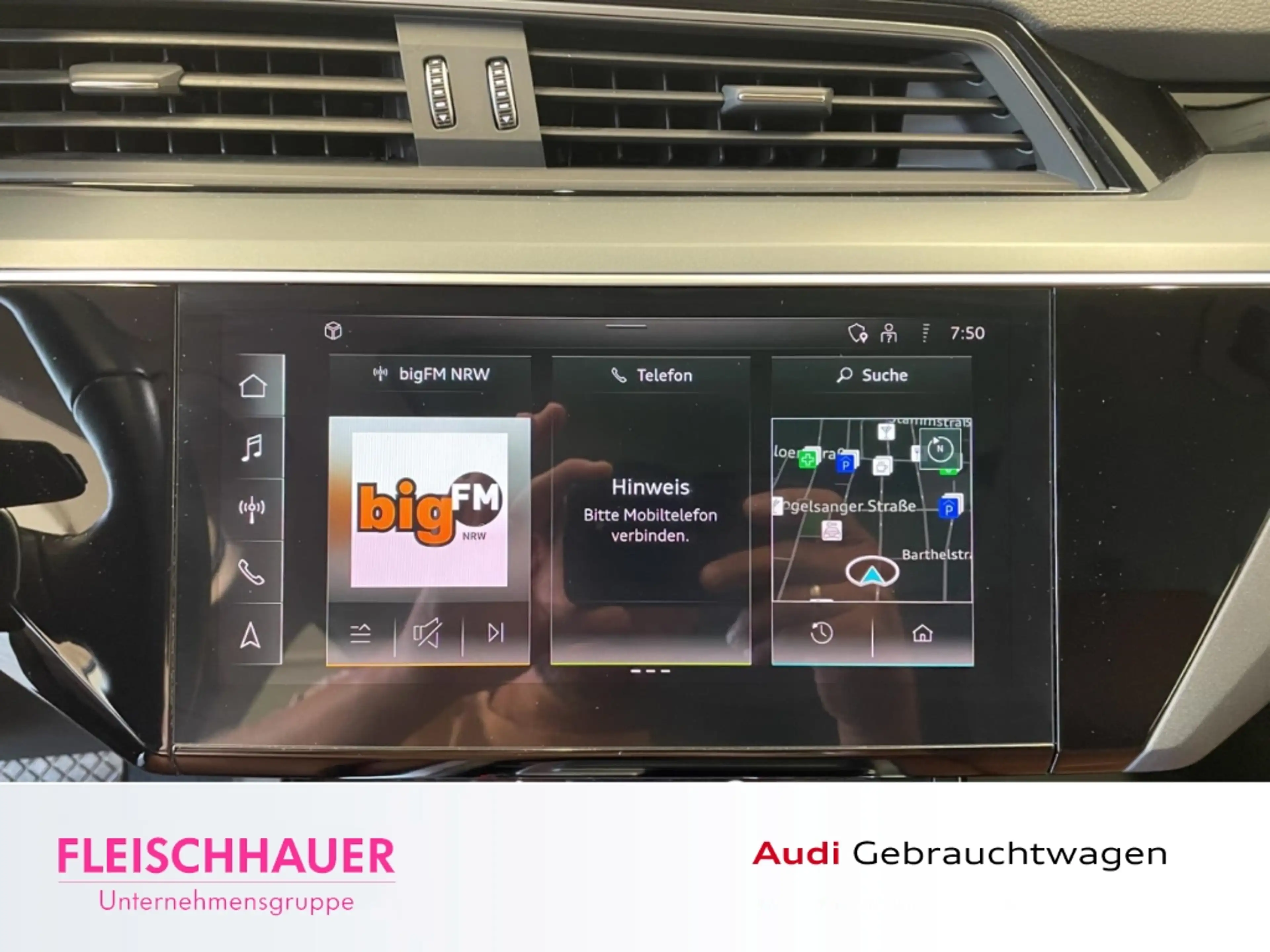 Audi e-tron 55 quattro S line Leder+HUD+LuftFe+Pano+B&O+LED+Na — photo 16