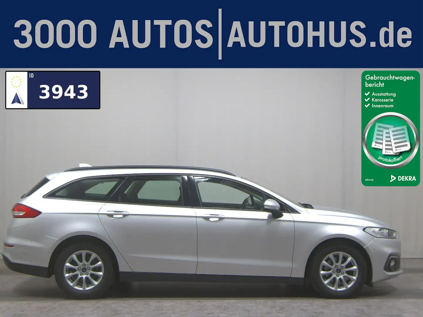 Ford Mondeo Turnier 2.0 EB Trend Navi RFK PDC 4xShz Silber - 1