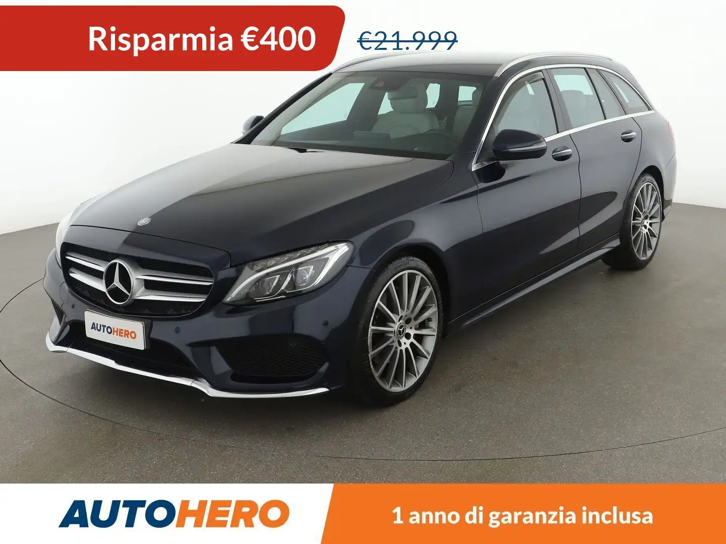 Mercedes-Benz C 220 C 220 d Premium S.W. Auto Azul - 1