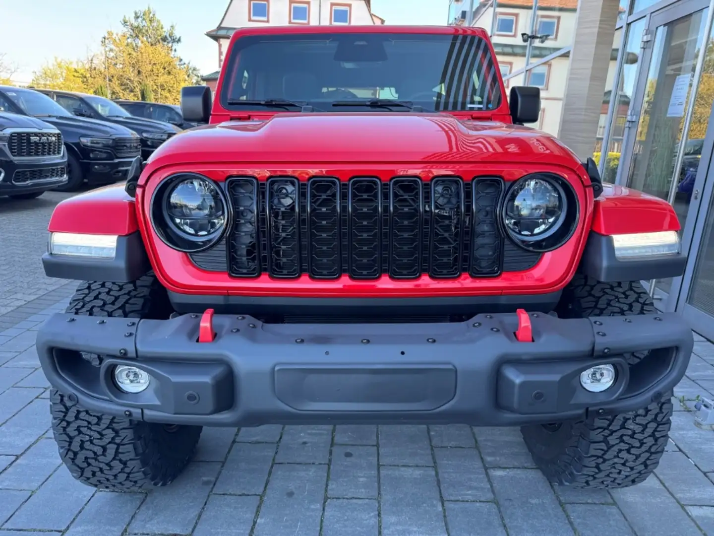 Jeep Wrangler 2.0 T-GDI Unlim. Sahara Umbau Hoch Breit Rot - 2