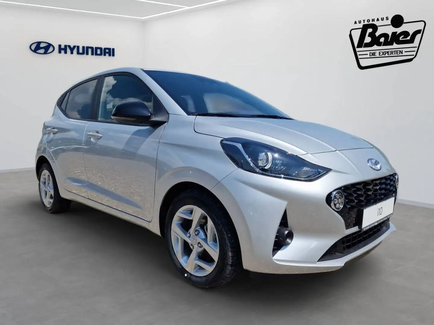 Hyundai i10 (MJ23) 1.0 Benzin M/T Connect & Go Silber - 2