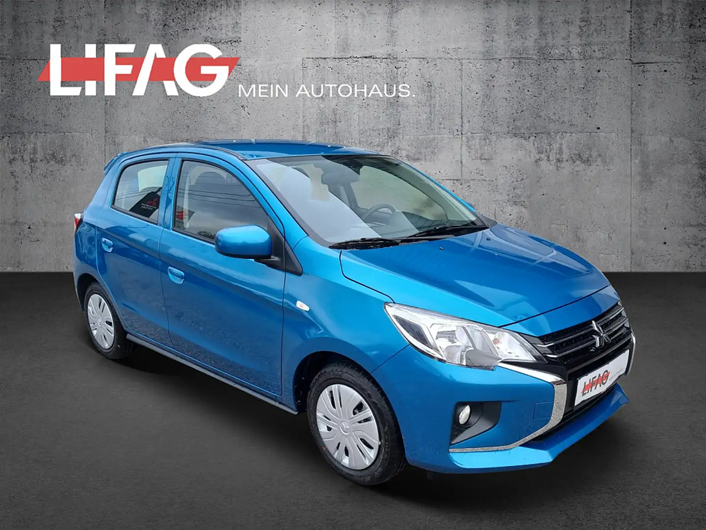 Mitsubishi Space Star 1,2 MIVEC Inform Blauw - 1