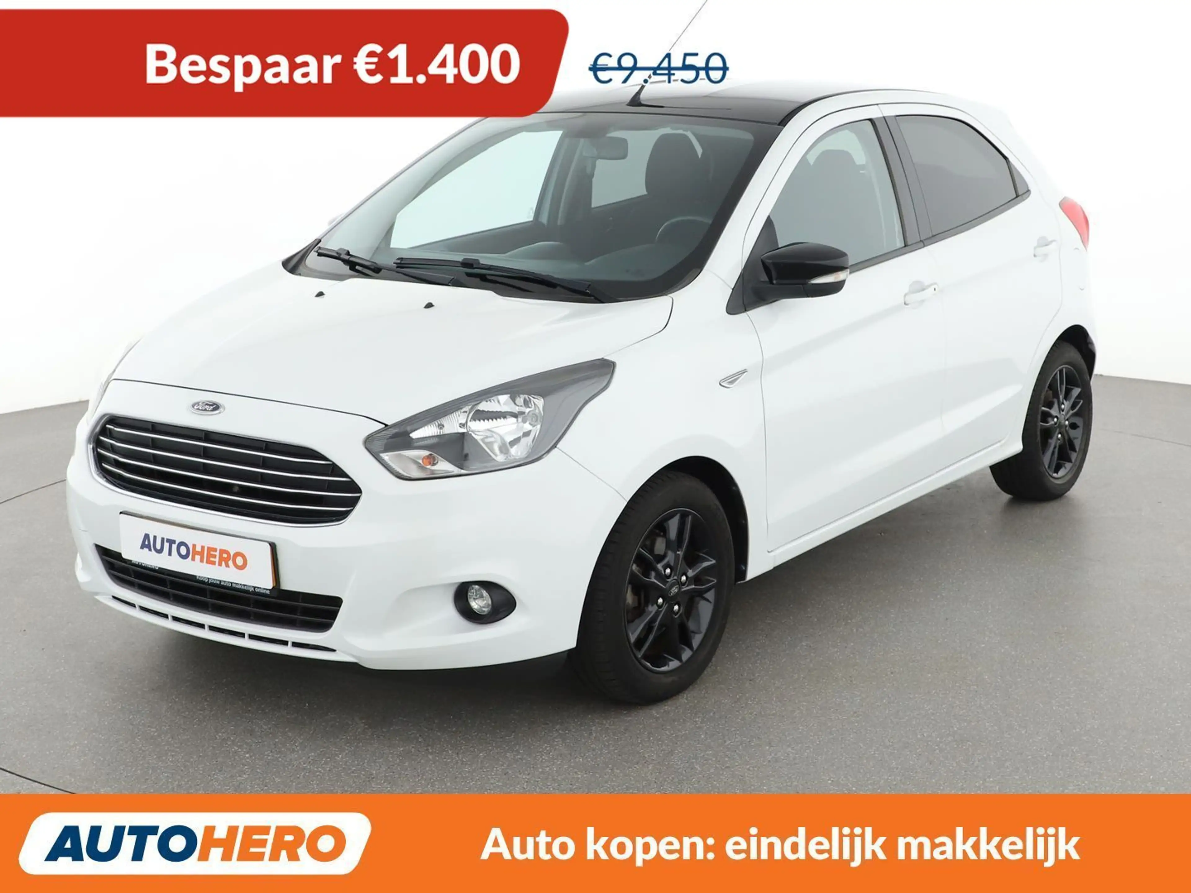 Ford Ka/Ka+ 1.2 Ti-VCT Black & White
