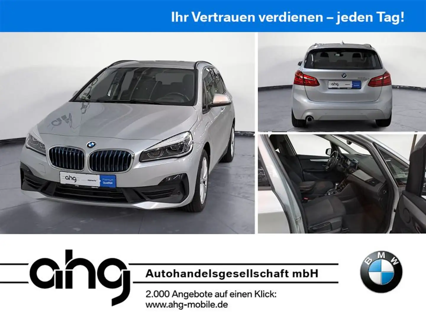 BMW 225 225xe Active Tourer Advantage Navi LED PDC Sitzh Zilver - 1