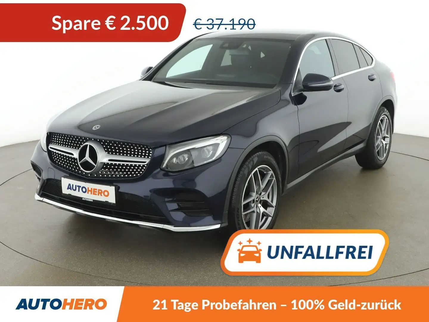 Mercedes-Benz GLC 250 GLC 250 4Matic AMG Line Blau - 1