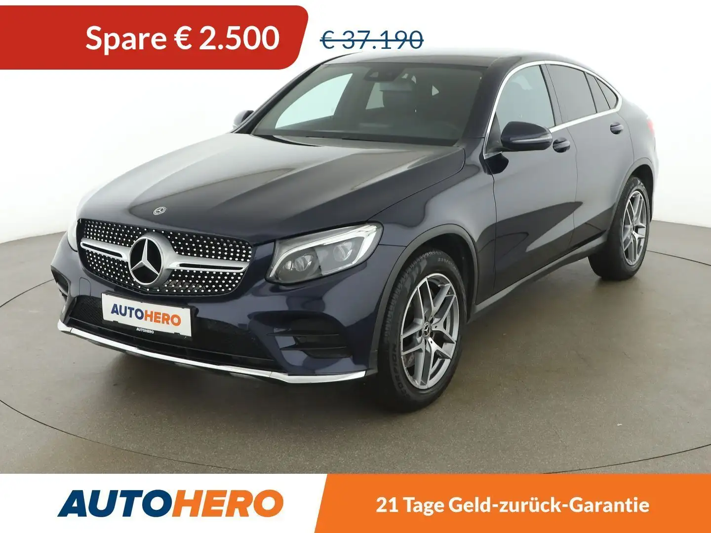 Mercedes-Benz GLC 250 GLC 250 4Matic AMG Line Bleu - 1