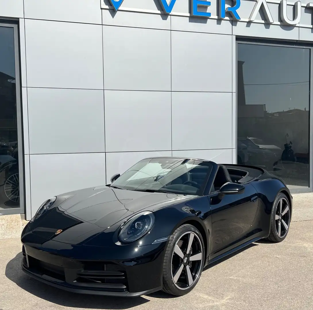Porsche 992 Cabrio 394cv possibilità noleggio no scoring Nero - 2