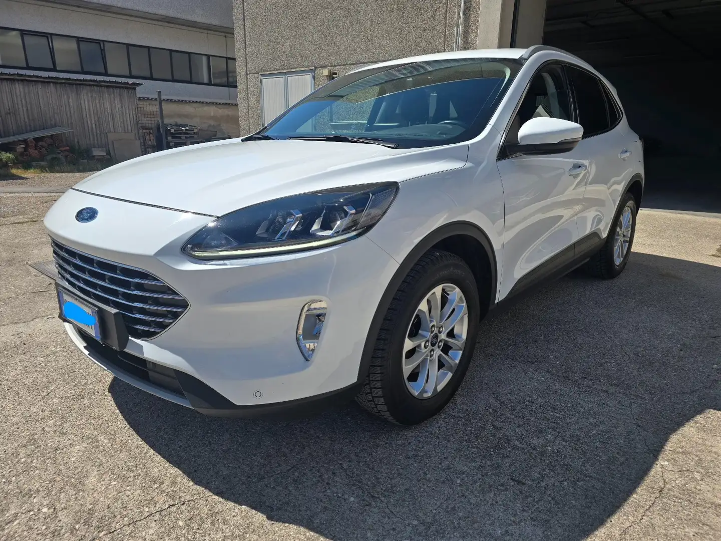 Ford Kuga Kuga III 2020 1.5 ecoblue Titanium X 2wd 120cv Wit - 1