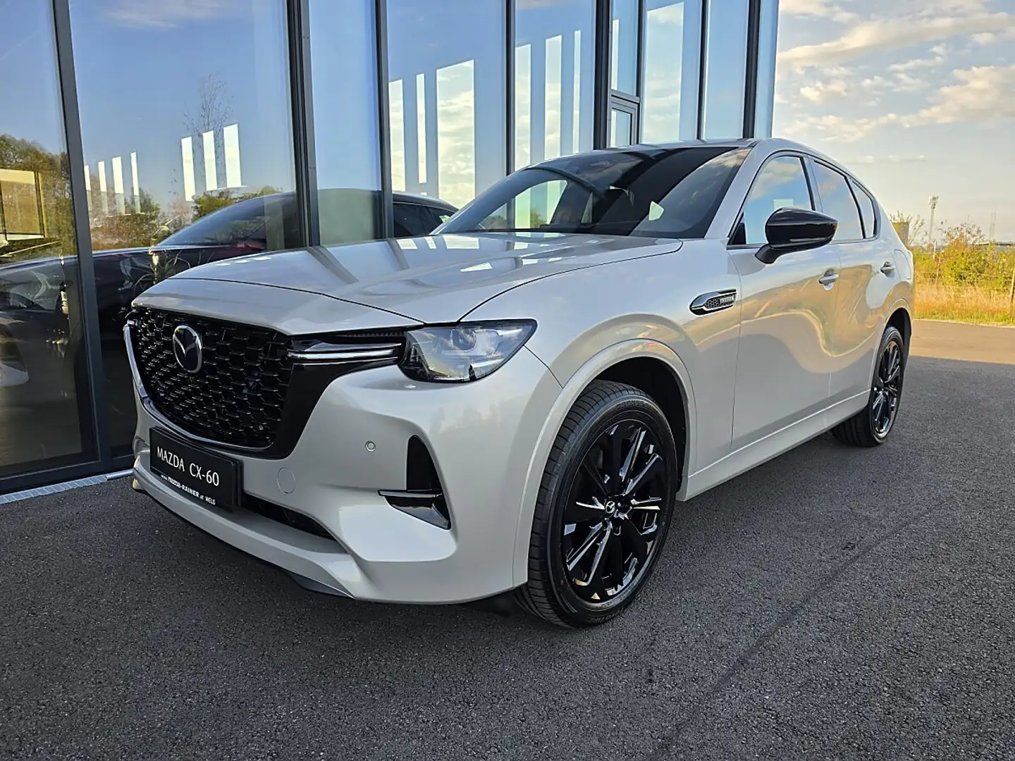Mazda CX-60 3.3L e-SKYACTIV D AWD HOMURA PLUS Aut. WInterrä... Silber - 1