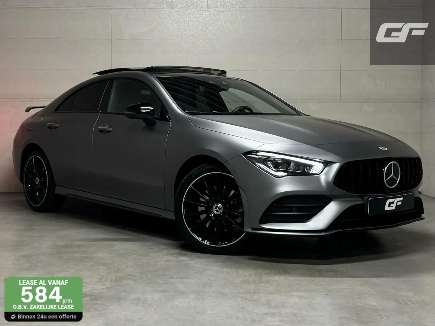 Mercedes-Benz CLA 250 e AMG Designo Matt Pano Burmester Sfeer 360° Memor Grijs - 1