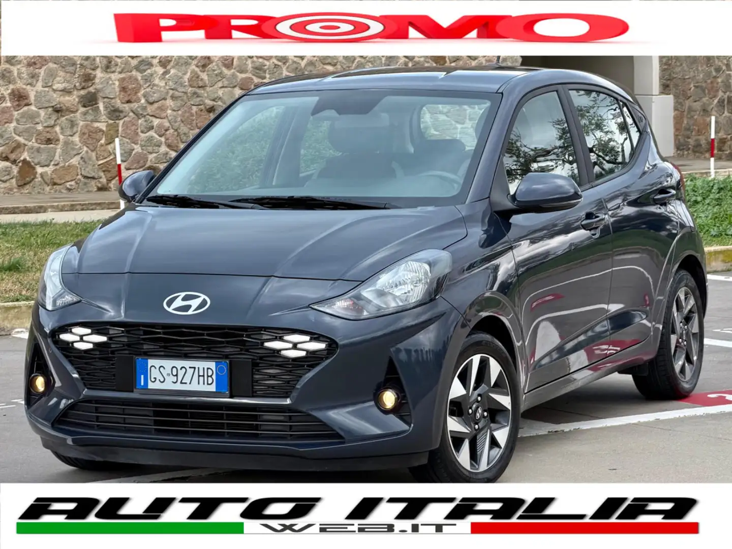 Hyundai i10 1.0 MPI AUTOMATICA CONNECTLINE+VIRTUAL+NAVI+PDC Grigio - 1
