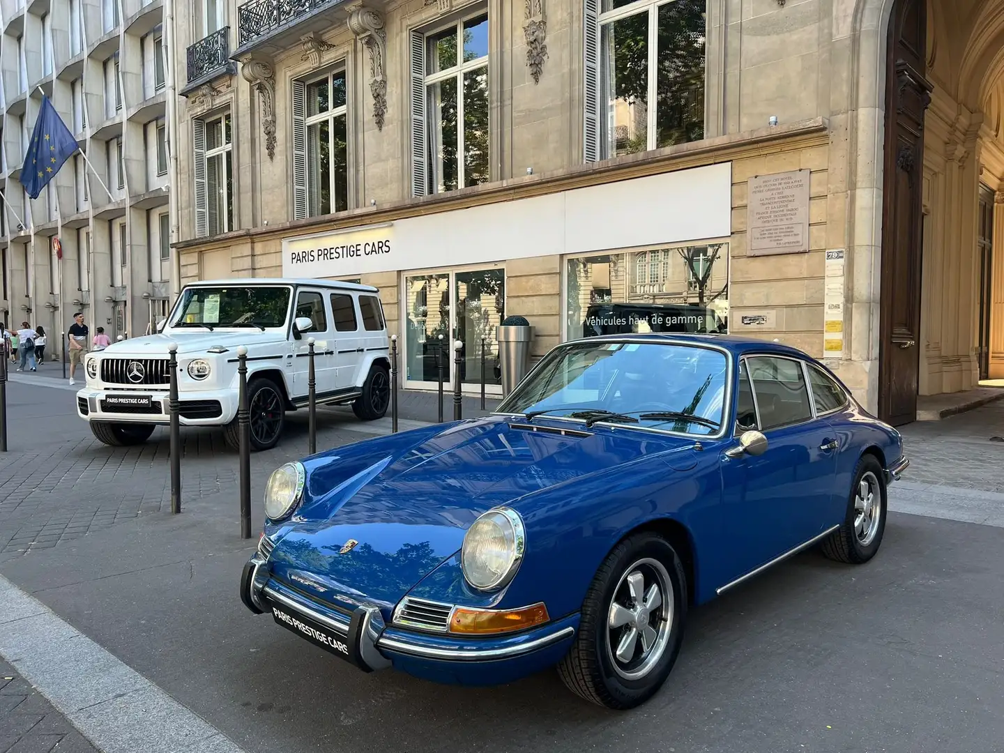 Porsche 912 Blau - 1
