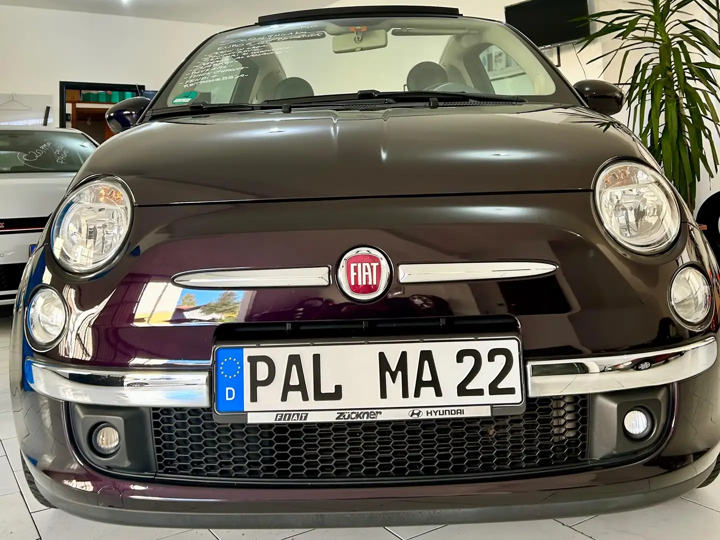 Fiat 500C 500C 1.2 Lounge 69cv E6 Lilla - 1