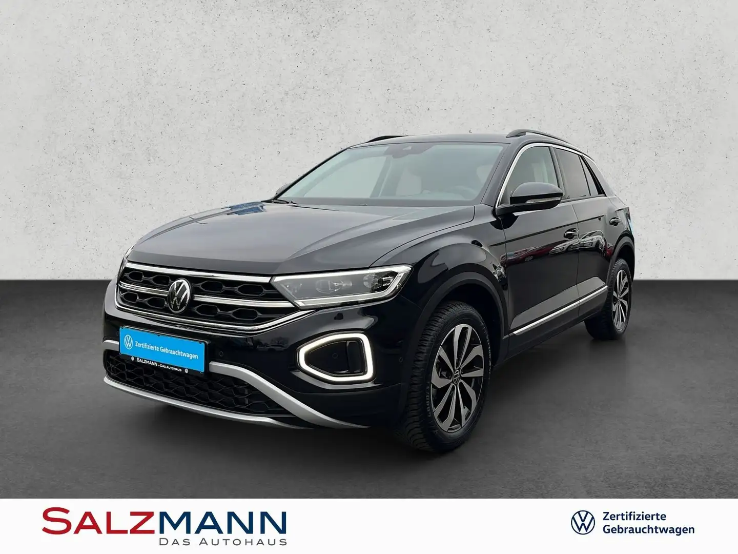Volkswagen T-Roc 1.5 TSI DSG Style KLIMA LED ALU Schwarz - 1