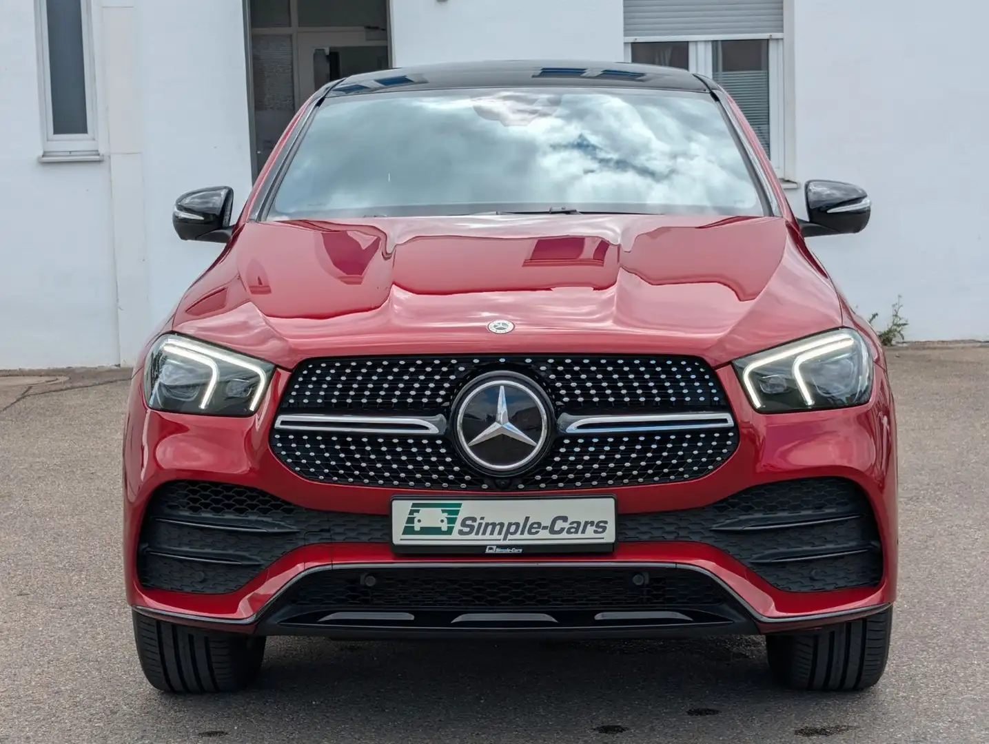 Mercedes-Benz GLE 400 d 4Matic Coupe *AMG*PANO*BRMSTR*MEMO*HUD Rood - 2