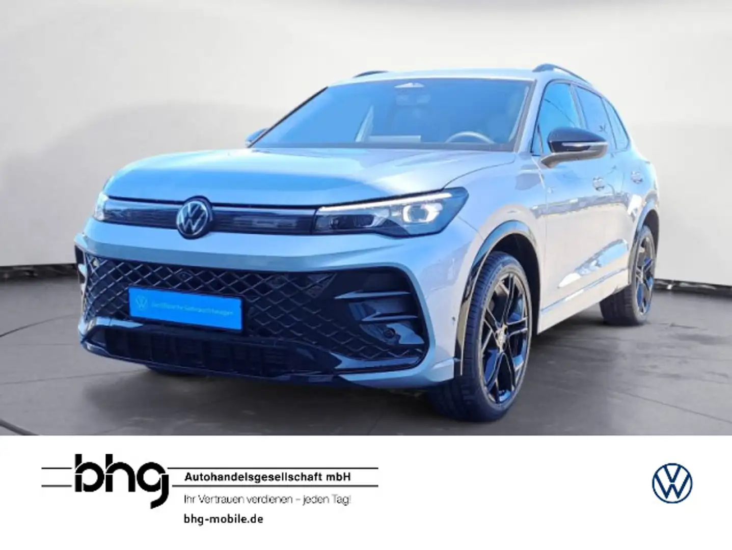 Volkswagen Tiguan 2.0 TDI DSG 4Motion R-Line AHK Leder HUD Silber - 1