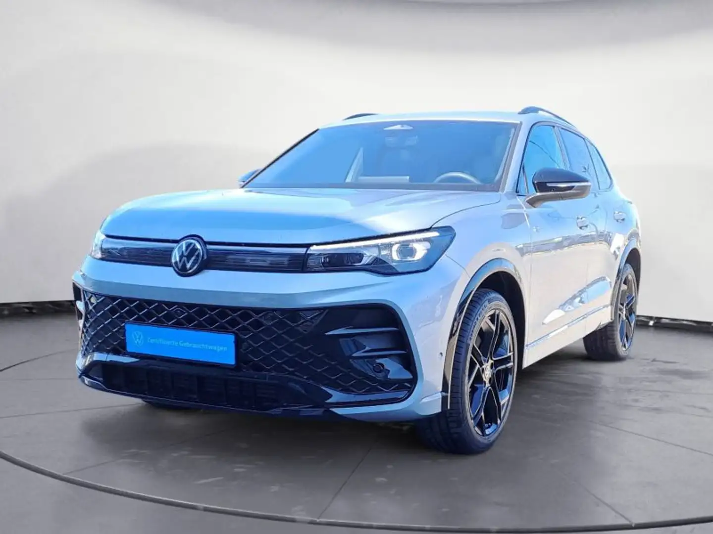 Volkswagen Tiguan 2.0 TDI DSG 4Motion R-Line AHK Leder HUD Silber - 2