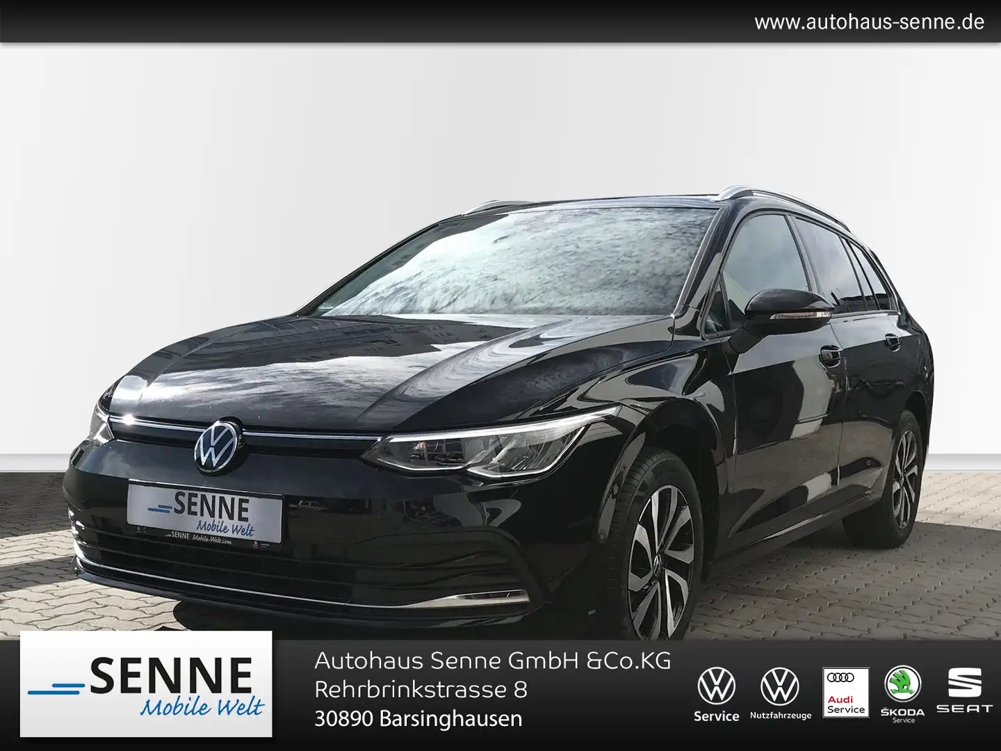 Volkswagen Golf Golf VIII Variant 2.0 TDI DSG Active Navi,LED,ACC Schwarz - 1