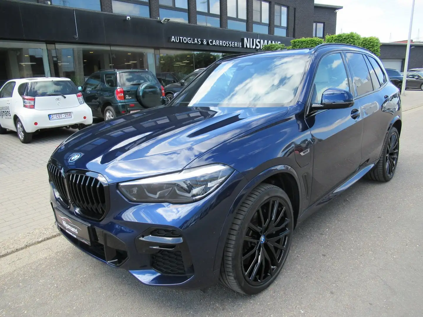 BMW X5 3.0AS xDrive45e PHEV MSport-HUD-ACC-360-Massage Blauw - 1