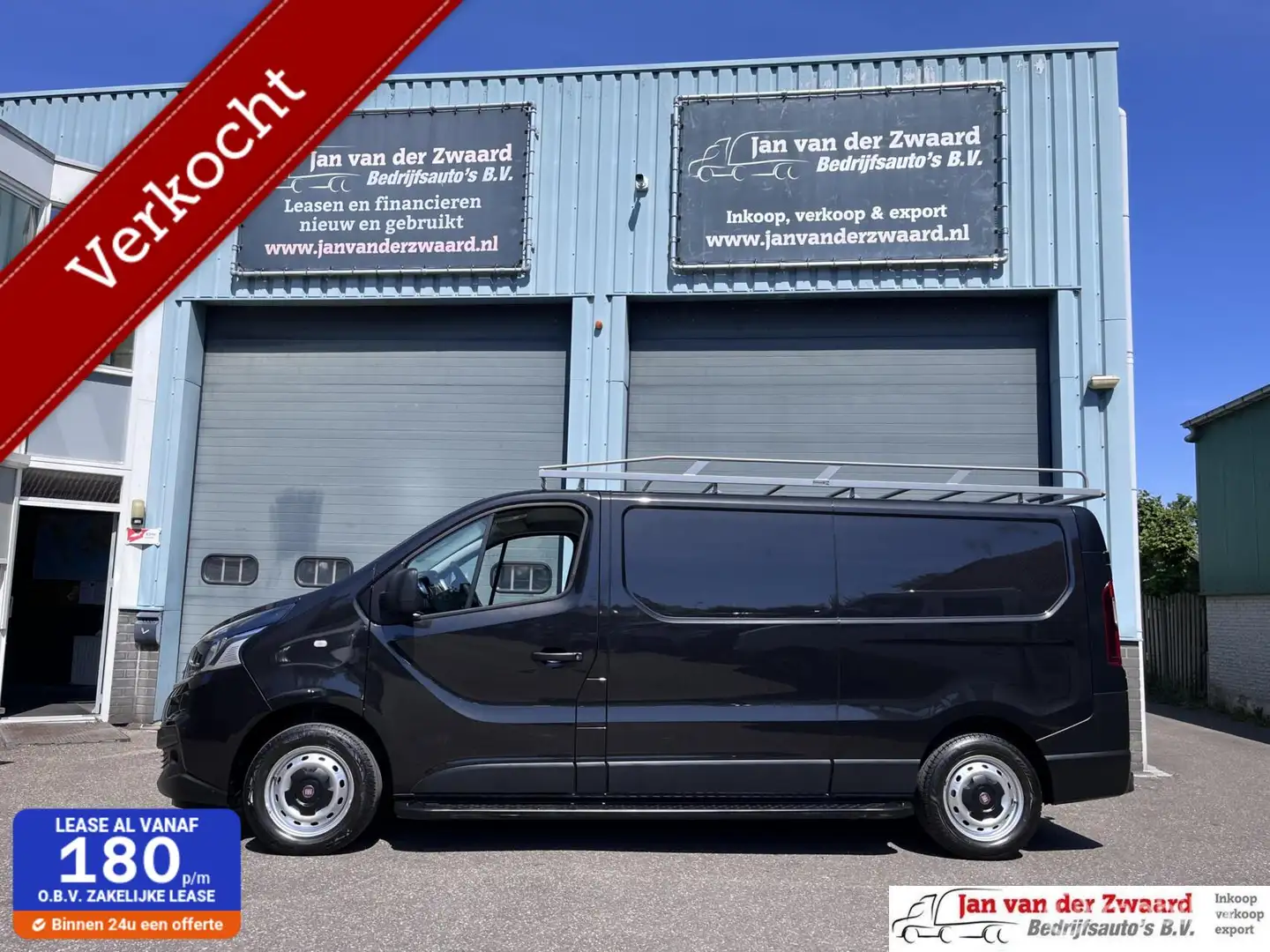 Fiat Talento 1.6 MJ EcoJet Lang 3 zitplaatsen Imperiaal Negro - 1