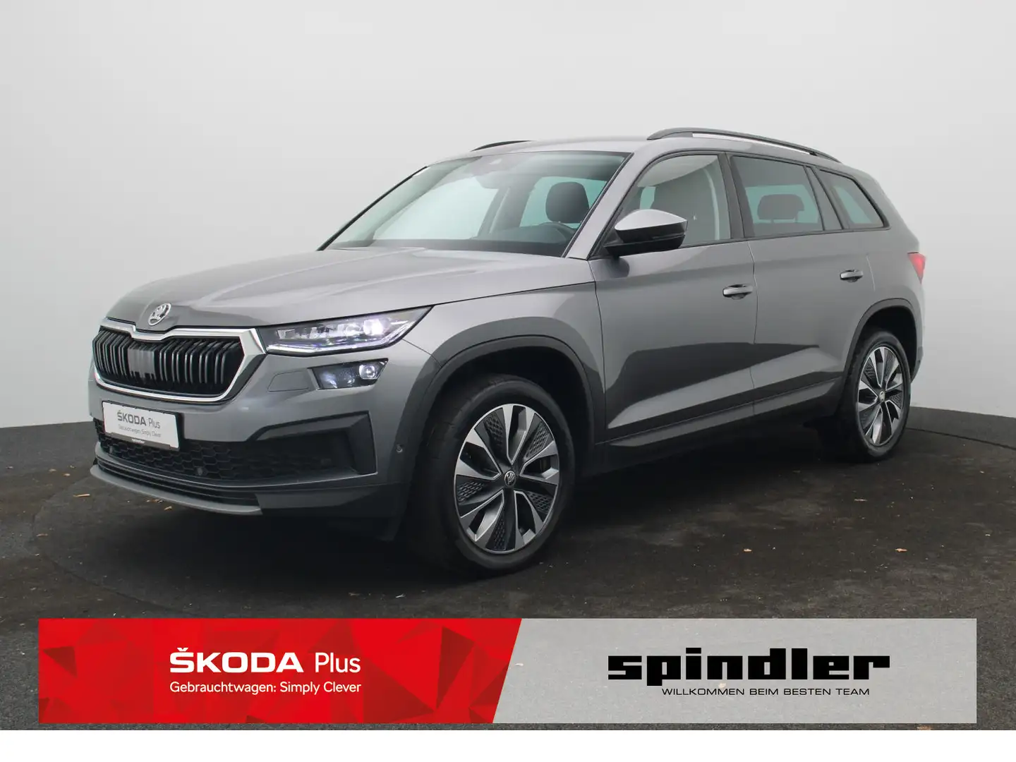 Skoda Kodiaq Ambition 2.0 TDI 4x4 DSG/Matrix, ACC, AHK Gris - 1