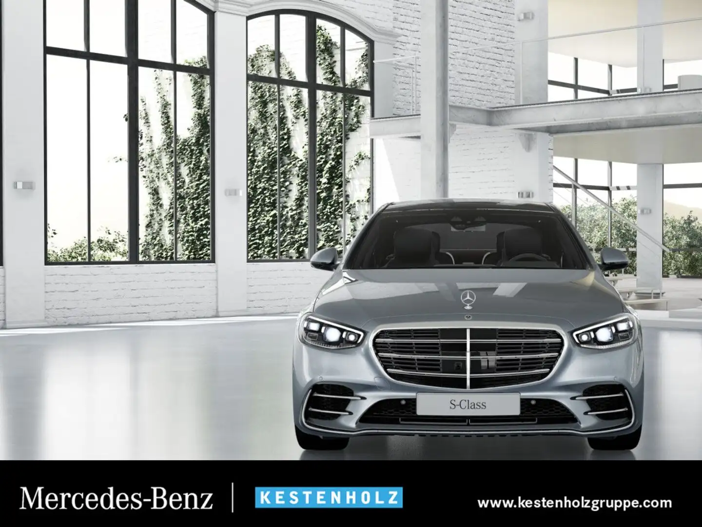 Mercedes-Benz S 600 S 580 e L 4Matic AMG+HUD+PANO+HANDS-FREE+360° Silber - 1