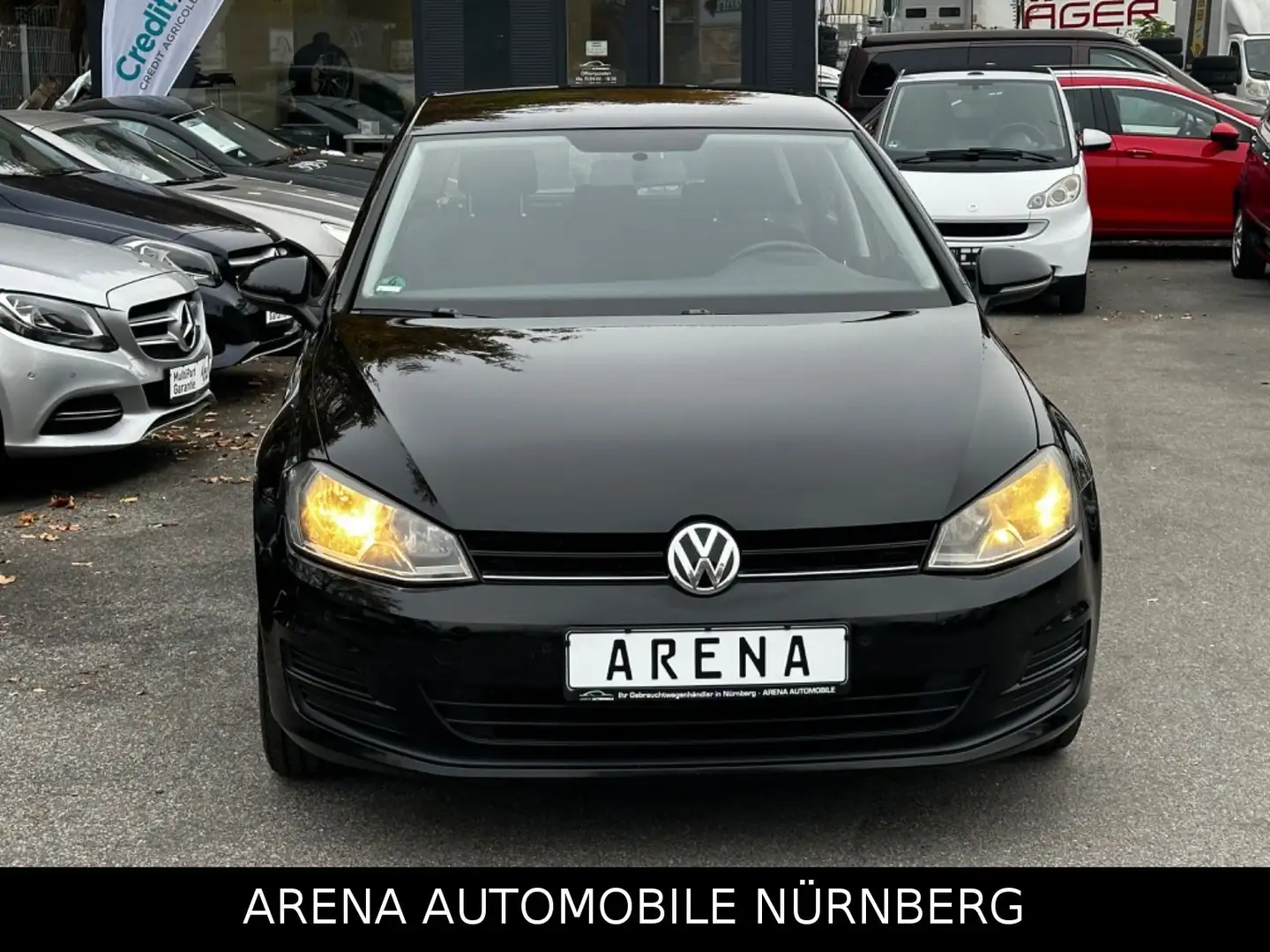 Volkswagen Golf VII Lim. 1.2 TSI Comfortline*Klima*1.Hand Schwarz - 2