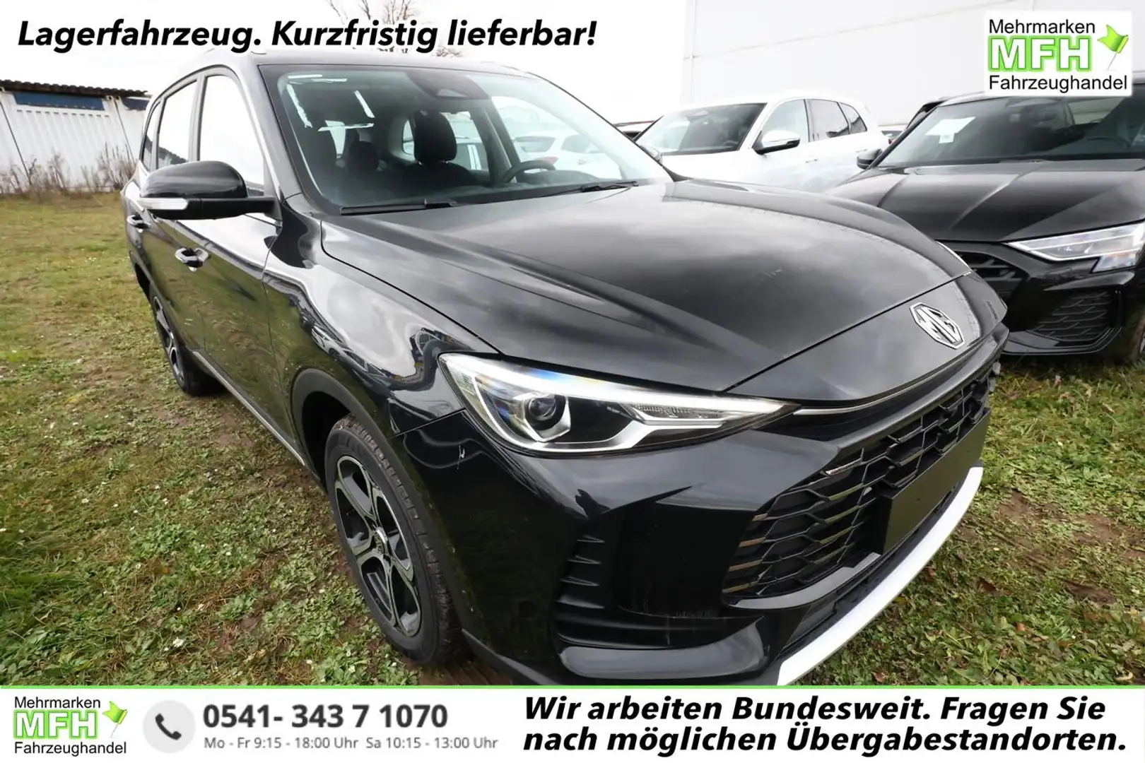 MG ZS Hybrid+ 197 Comfort LED Nav ACC Kam Keyl VirC 7... Schwarz - 1