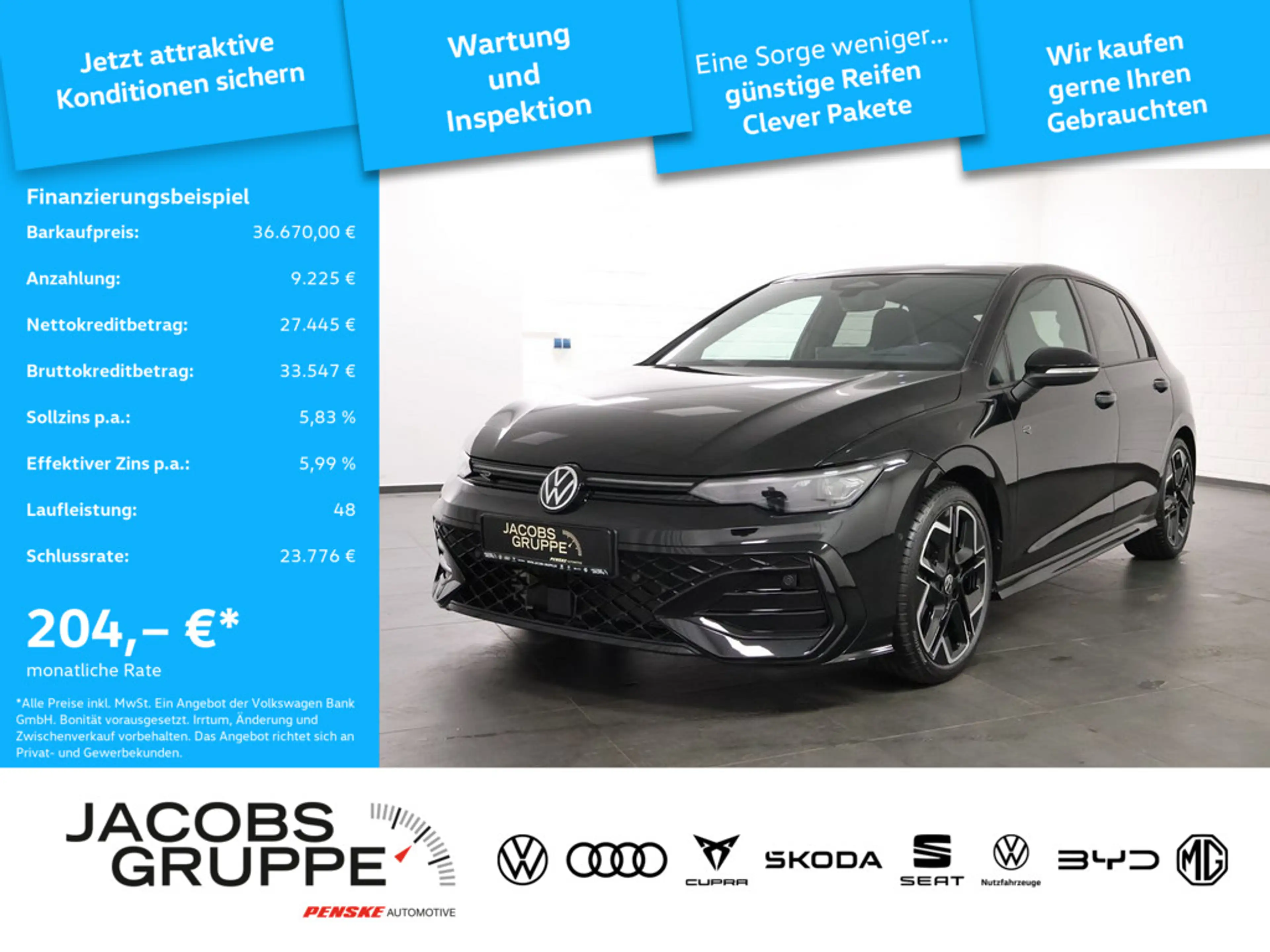 Volkswagen Golf VIII 2.0 TDI R-Line "Black Style" DSG,Na