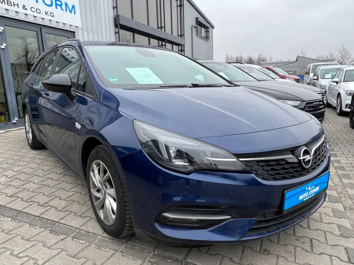 Opel Astra K Sports Tourer 1.5 D Edition Business*LED*Navi*Ka Blu/Azzurro - 2
