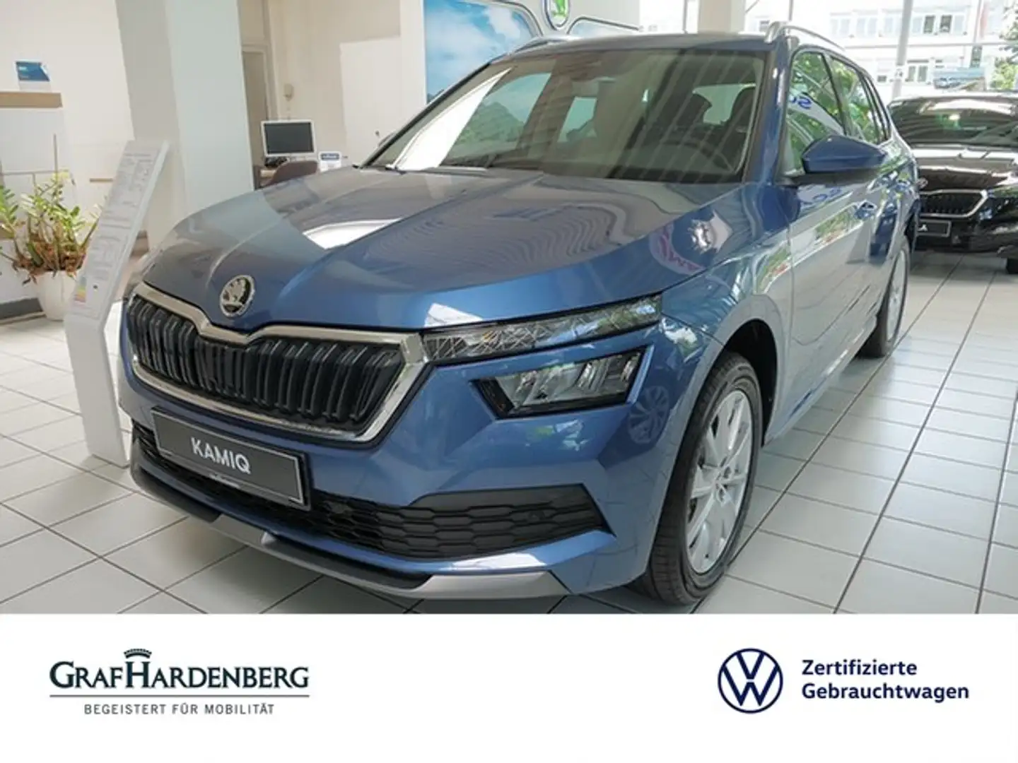 Skoda Kamiq Style 1.5 TSI DSG LED AHK Blau - 1