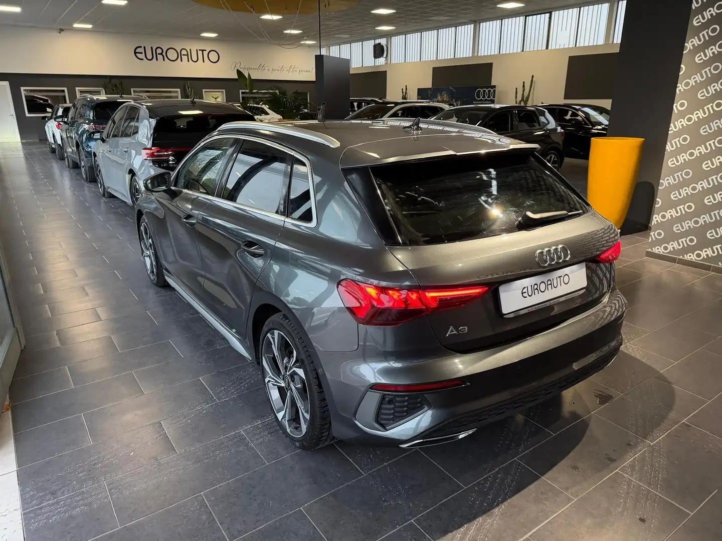 Audi A3 A3 Sportback 30 2.0 tdi S line edition s-tronic Grigio - 2