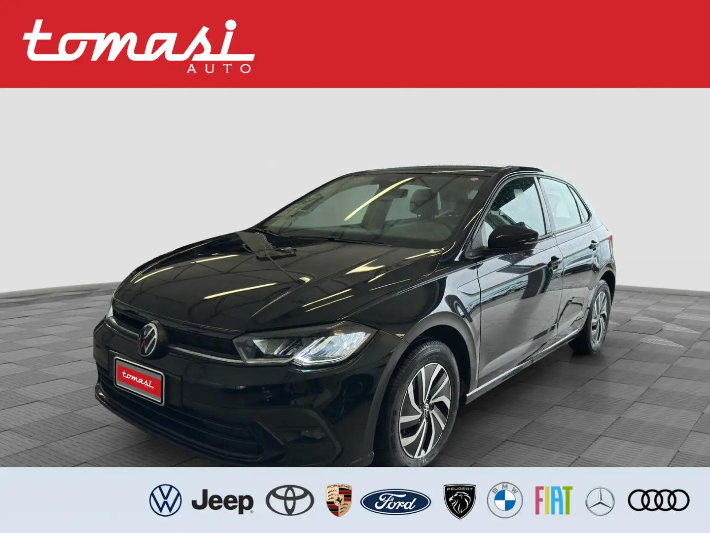 Volkswagen Polo 1.0 TSI Life FARI LED,FRONT ASSIST,PARK PILOT Nero - 1