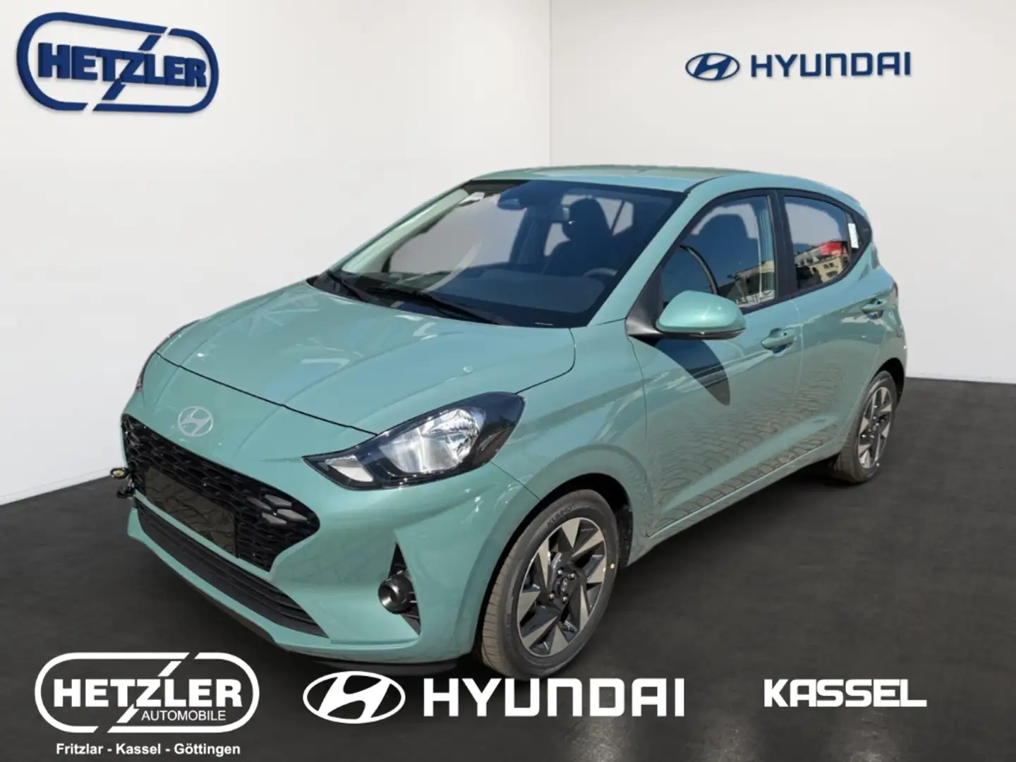 Hyundai i10 Trend 1.0 EU6e Navi Apple CarPlay Android Auto Mus Grün - 1