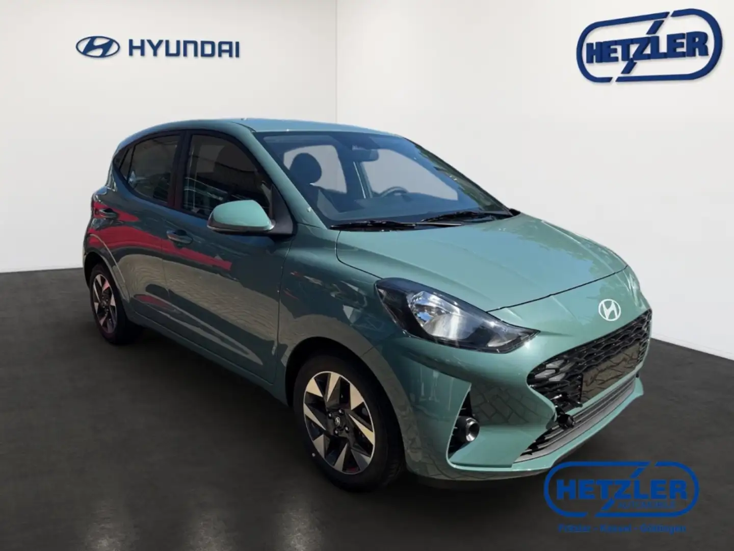 Hyundai i10 Trend 1.0 EU6e Navi Apple CarPlay Android Auto Mus Grün - 2