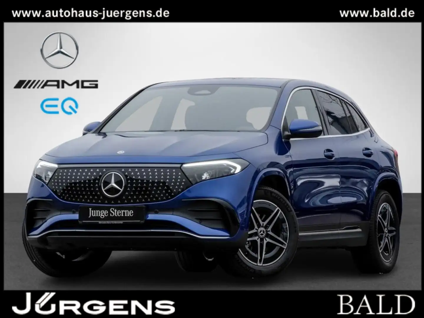 Mercedes-Benz EQA 300 4M AMG/Wide/LED/Totw/Cam/DAB/Easy-P/18" Albastru - 2