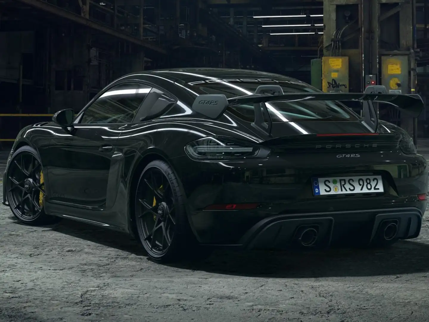 Porsche 718 718 Cayman GT4 RS 2025 Weissach  Pronta consegna! Negro - 2