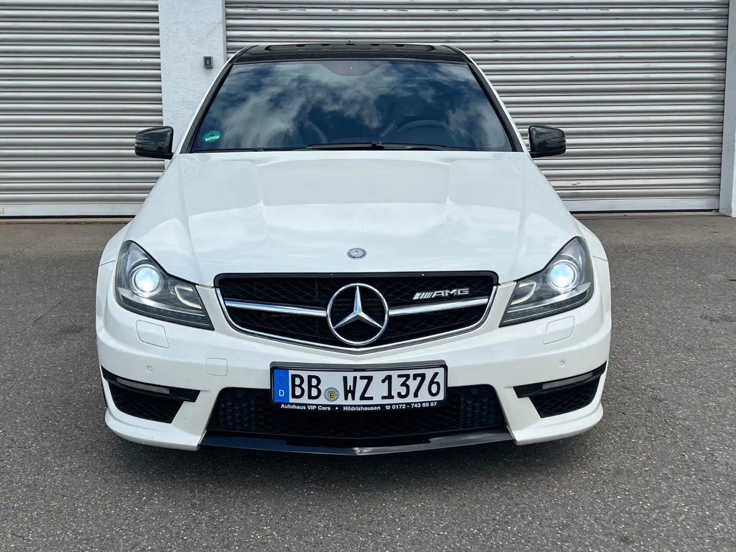 Mercedes-Benz C 63 AMG SPORT/SHBDH/LEDER/LED/HARMAN KA Bianco - 2