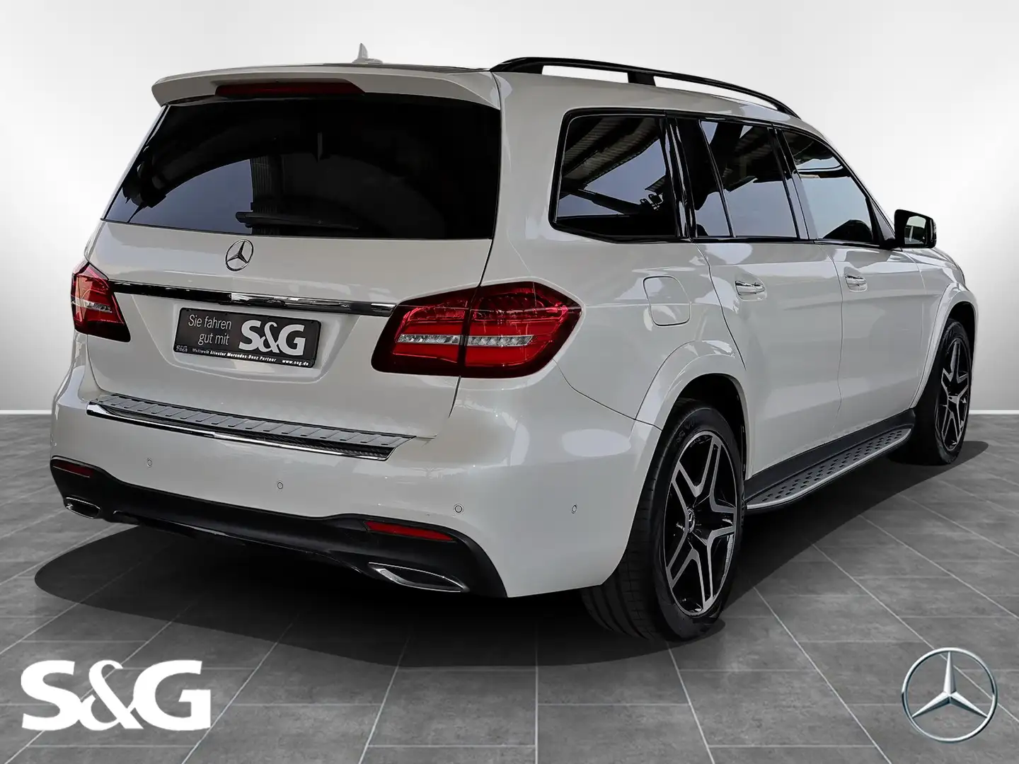 Mercedes-Benz GLS 350 d 4M AMG AHK+TOTWINKEL+DISTRONIC+MEMORY Blanc - 2