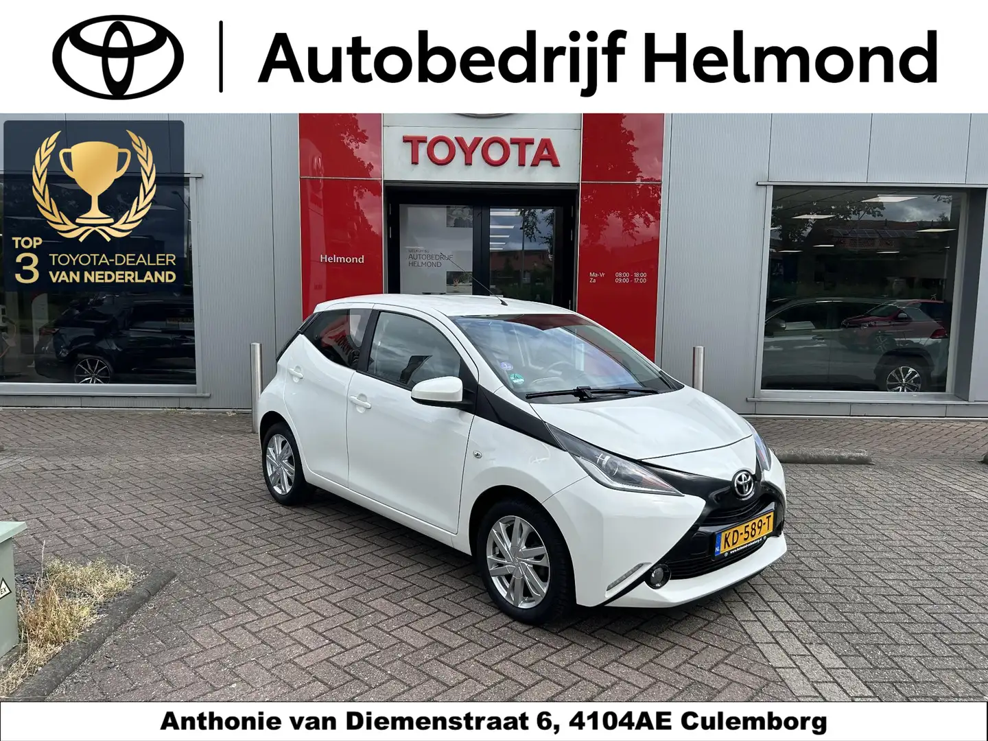Toyota Aygo 1.0 VVT-i x-play Blanco - 1