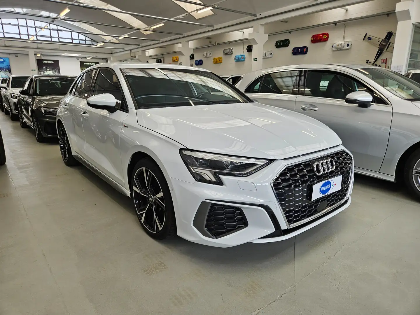 Audi A3 A3 Sportback 35 2.0 tdi S line Edition s-tronic Blanc - 1
