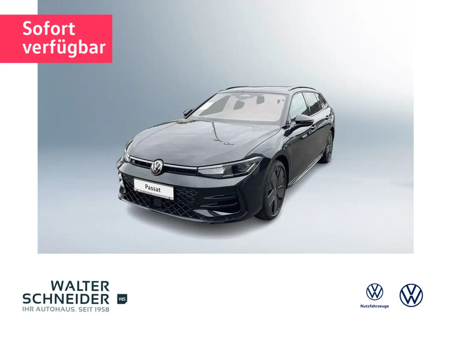 Volkswagen Passat Variant Passat R-Line 1.5 eHybrid 272 PS DSG AHK Navi IQ Schwarz - 1