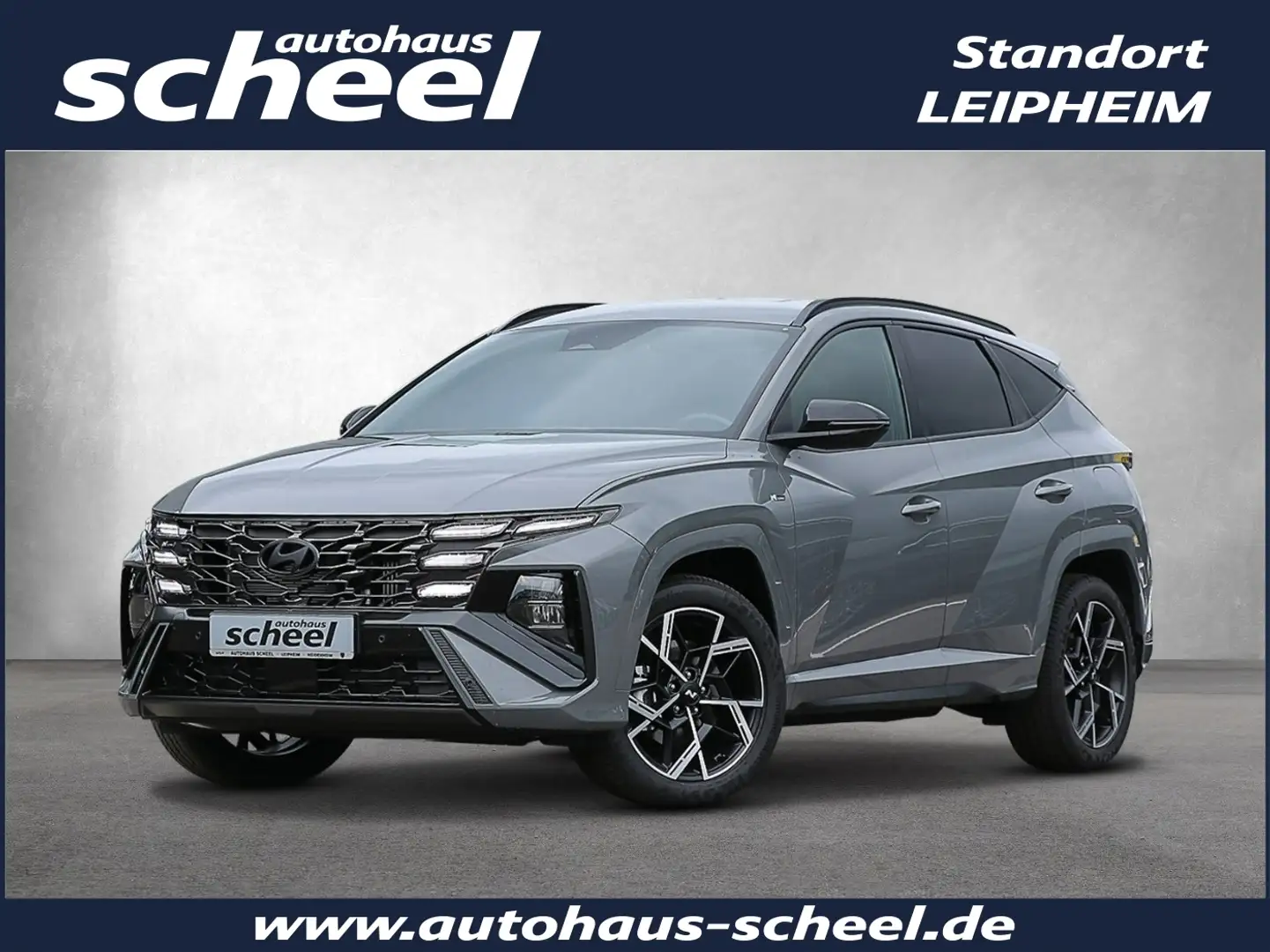 Hyundai TUCSON N-Line 1.6 T-GDI mHEV DCT Ele.Heckklappe Gris - 1