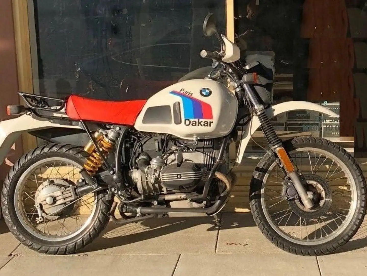BMW R 100 R80 G.S Paris Dakar Blanco - 1