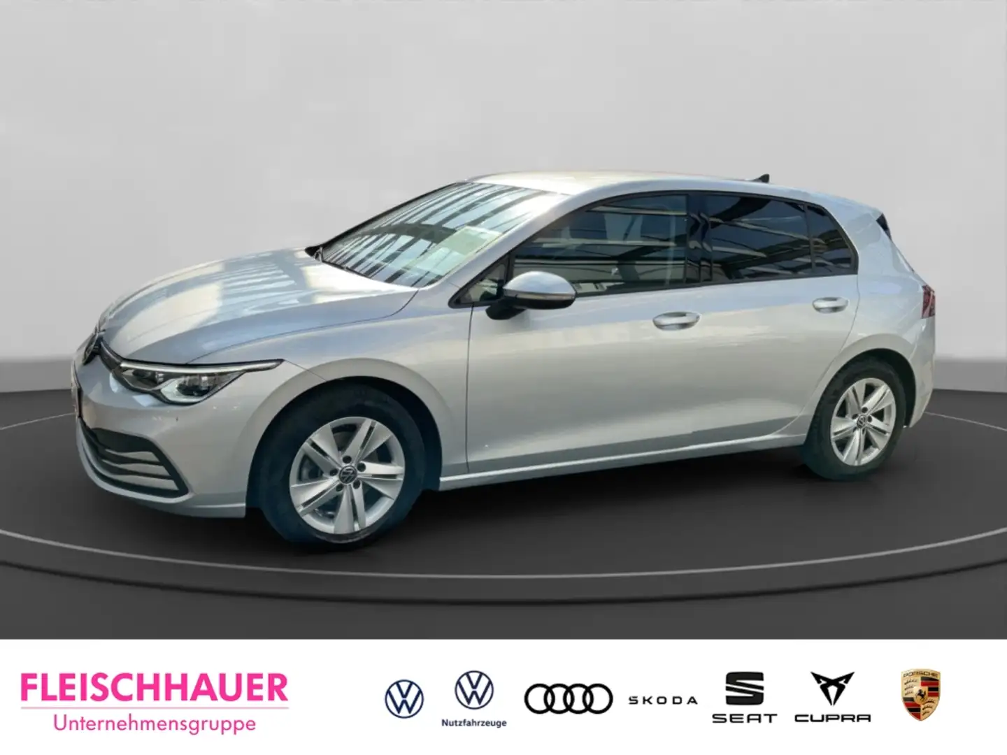 Volkswagen Golf VIII 2.0 TDI AHK-Navi Digitales Cockpit LED  ACC A Argento - 1