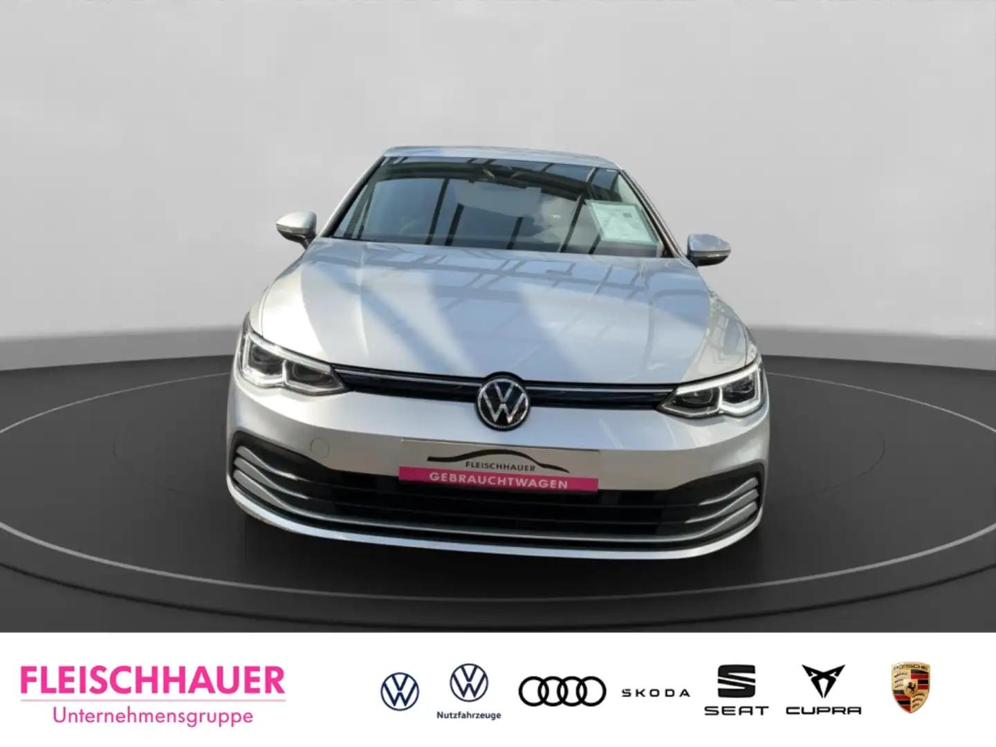 Volkswagen Golf VIII 2.0 TDI AHK-Navi Digitales Cockpit LED  ACC A Argento - 2