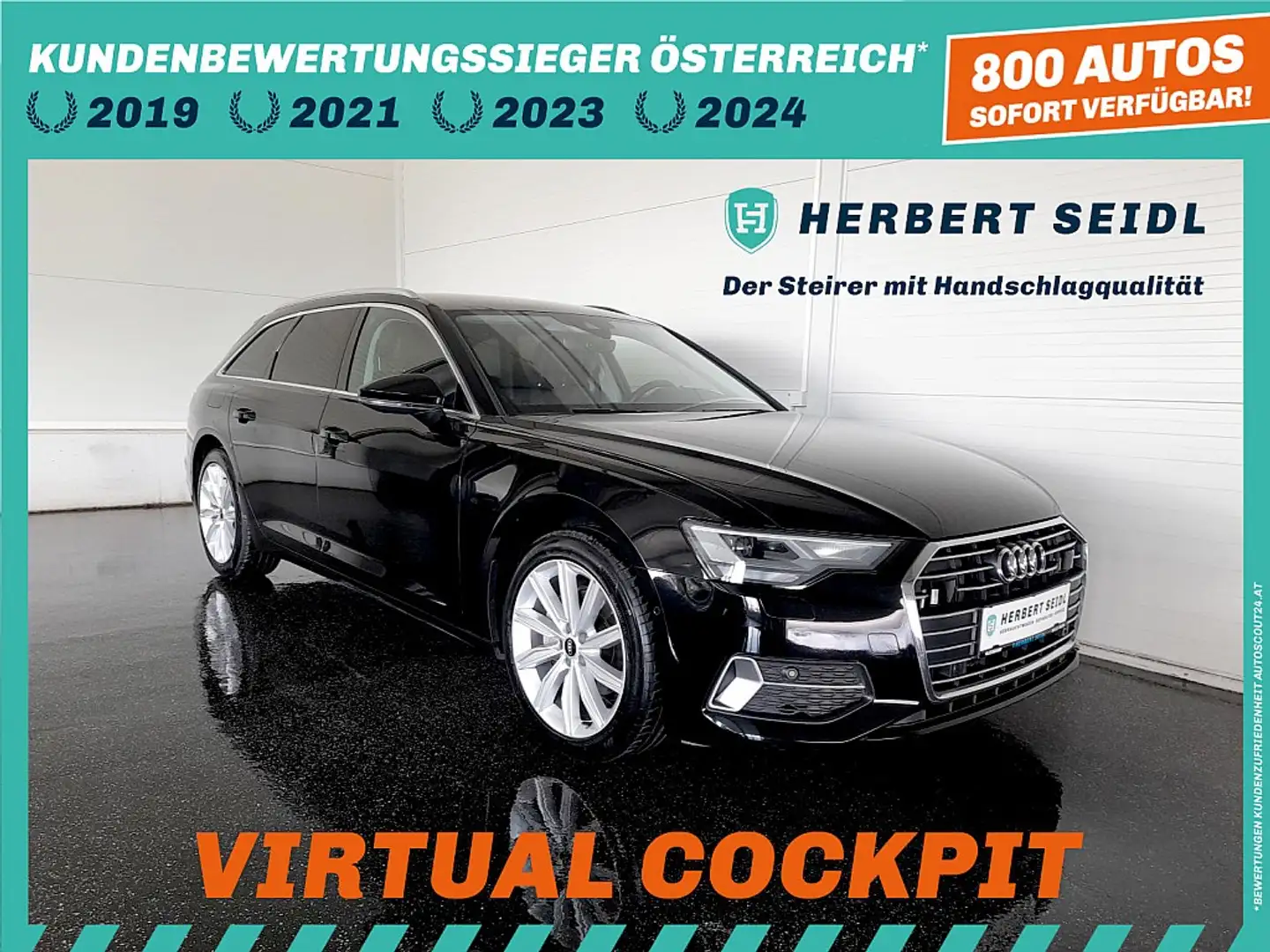 Audi A6 Avant Sport 40 TDI S-tr. *19 ZOLL / LEDER MEMOR... Schwarz - 1