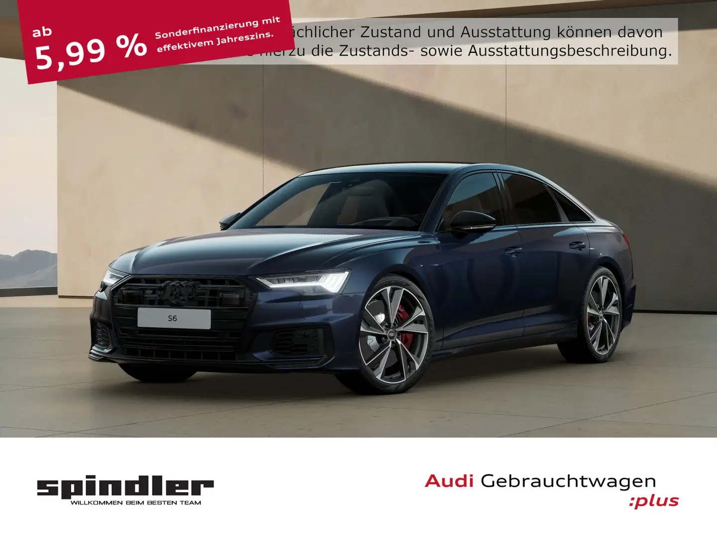 Audi S6 TDI quattro / HD-Matrix, Pano, B&O Blau - 1